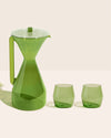 Pour Over Carafe + Century Glasses