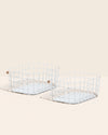 The Open Spaces Large Baskets - Set of 2 in Light Blue on a cream background.