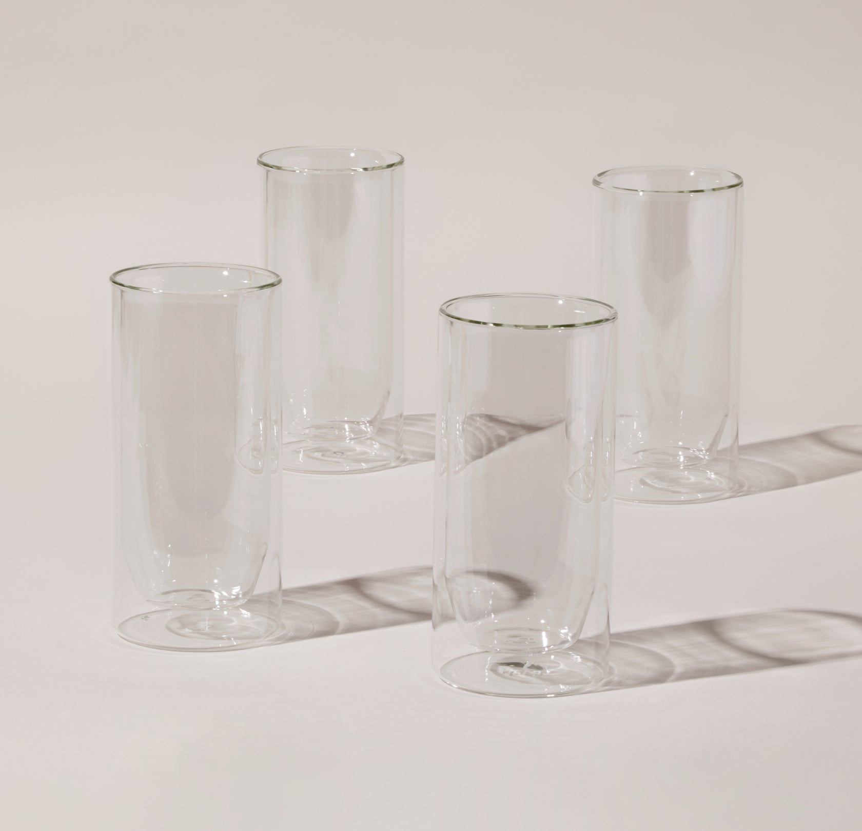 Double Wall Glasses - Pack of 4 16 oz