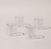 6 oz Double Wall Glasses - Pack of 4