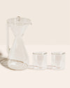 Pour Over Carafe + Double Wall Glasses